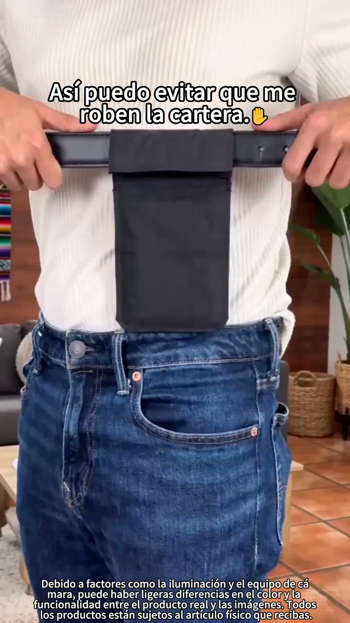 Anti-Theft Passport Pouch