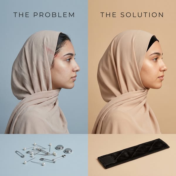 A Hijab That Stays Put, All Day Long
