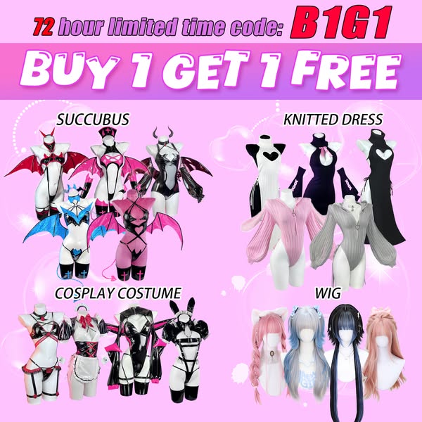 BUY 1, GET 1 FREE on ALL ITEMS!