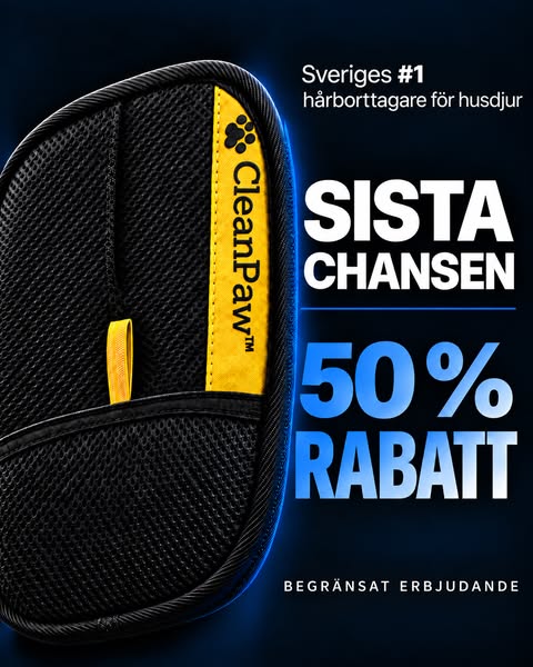 50% RABATT + FRI FRAKT!
