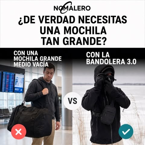 La bandolera antirrobo más completa