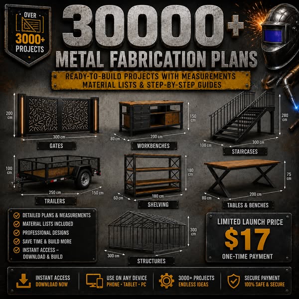 One Download. Thousands Of Metal Fabrication Ideas