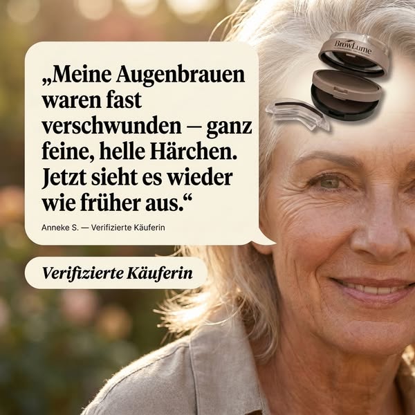Volle Augenbrauen ohne Aufwand