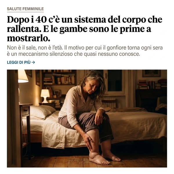 Se convivi con le gambe gonfie da anni, fermati e leggi