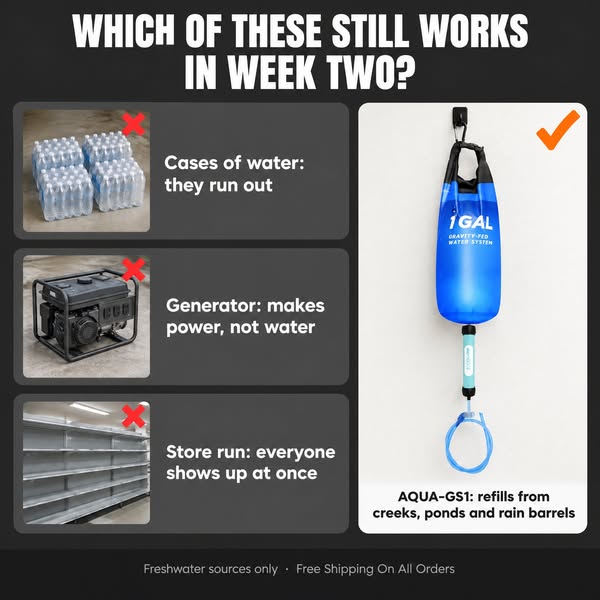 What still works in week two of an outage