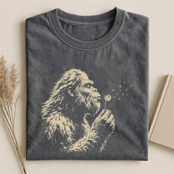 Magmoo Bigfoot Dandelion T-shirt