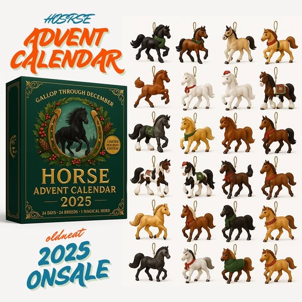 Gallop Through December – Horse Advent Calendar 2025