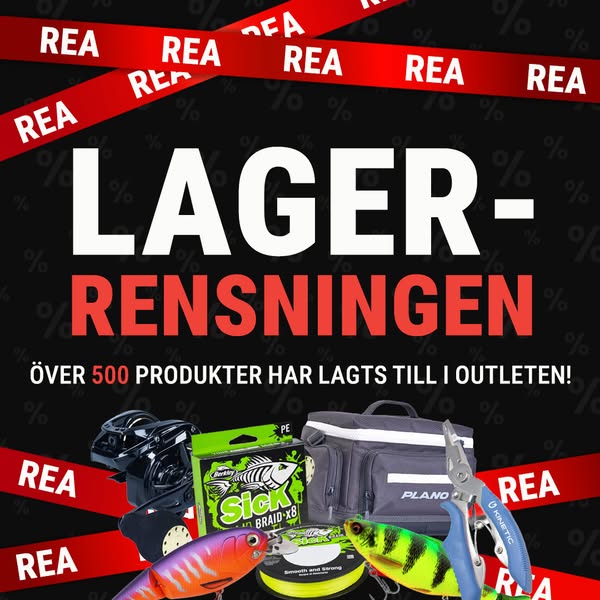 LAGERRENSNING!