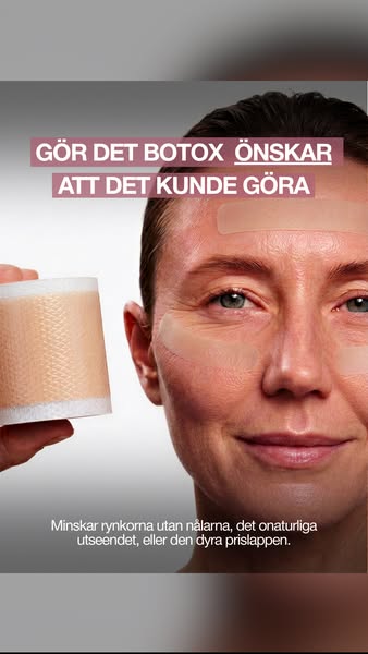 Du behöver inte botox för att minska rynkor.