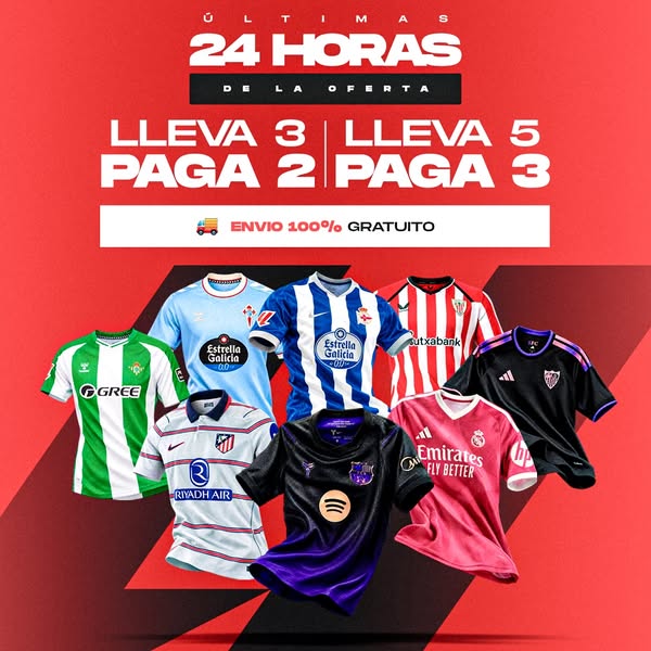 Camisetas LaLiga 26/27