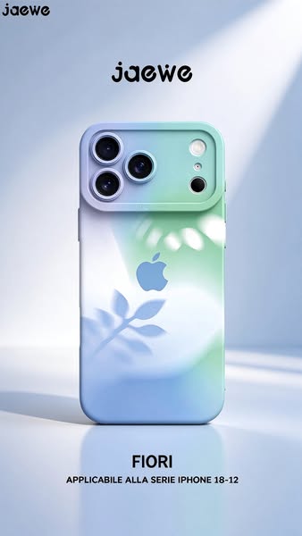 iPhone Fiori Silicone Cover