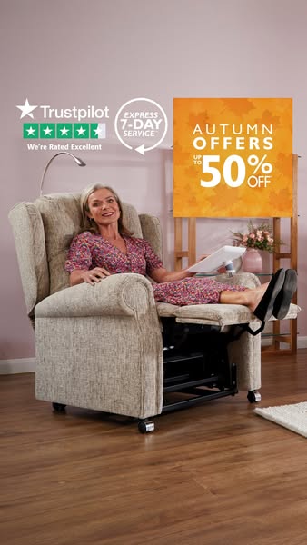 Up to 50% off this Autumn!