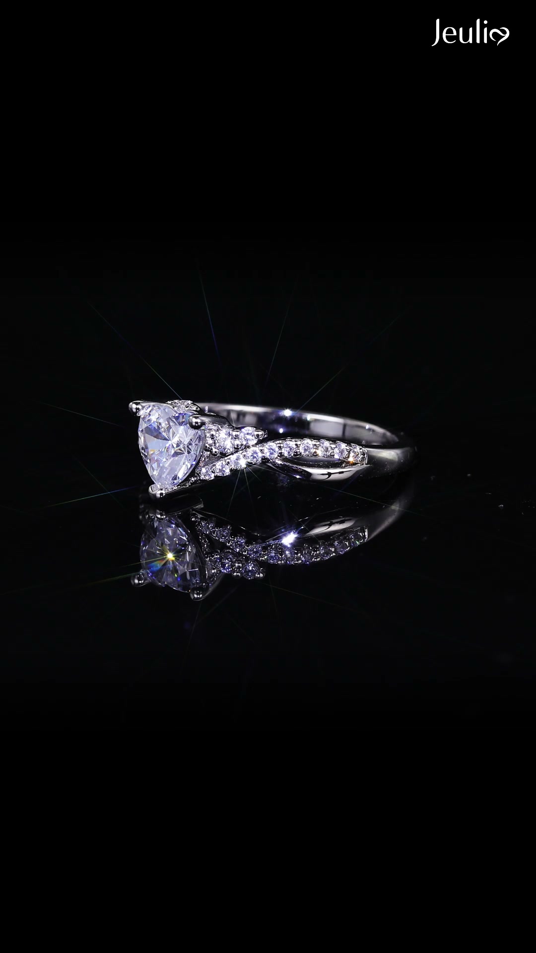 2.85CT Vintage Halo Princess Cut Wide Engagement Rings for Her