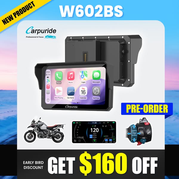 Carpuride W602BS: Wonder Wheel Control at Your Fingertips