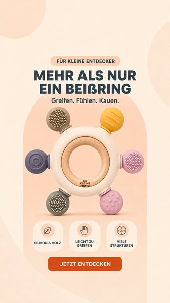 Beschäftigung für kleine Zähnchen