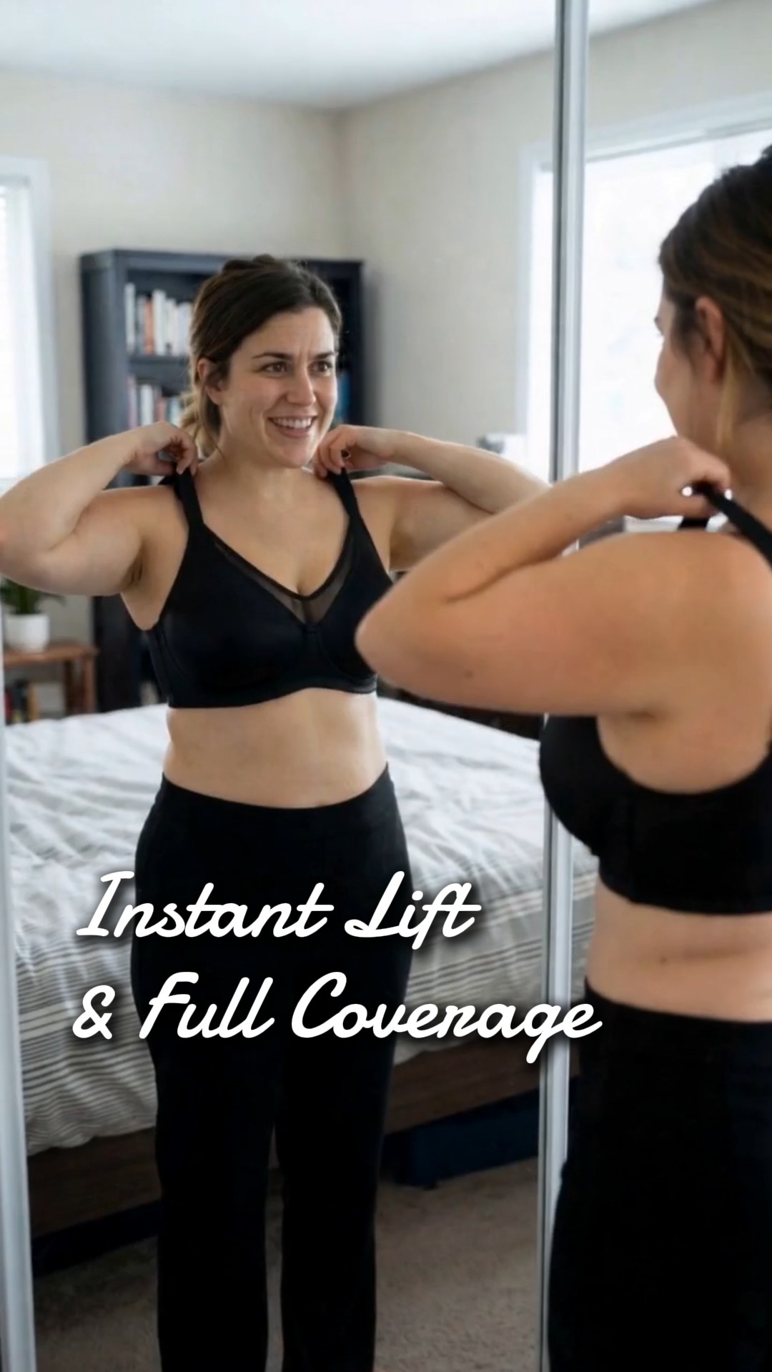 Women's Elegant Sheer Full Coverage Minimizer Bra Plus Size for Large Busts | No Digging, No Spillage & Ultra Comfy