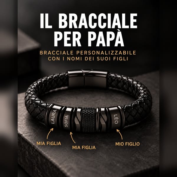 Il bracciale dei papà