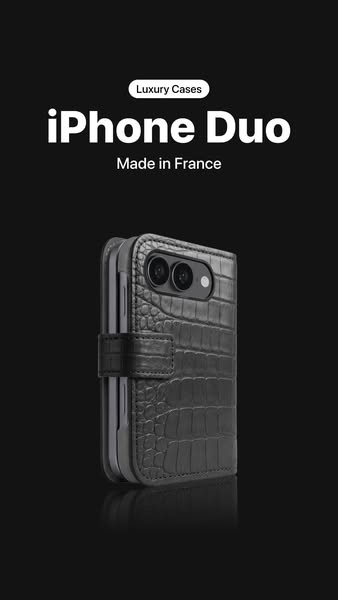 NEW IN: Luxury Leather iPhone 18 Cases