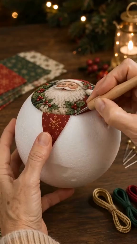Christmas Classics Patchwork Ornament DIY Kit