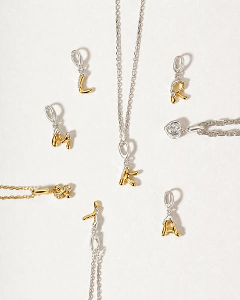 Molten Initials Jewelry Collection