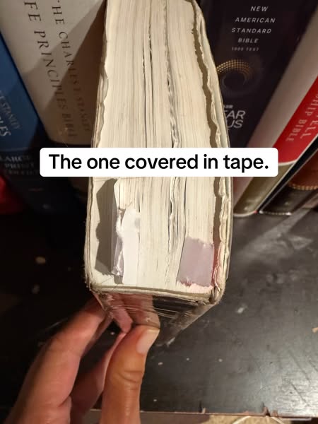 I own 12 Bibles. I finished one.