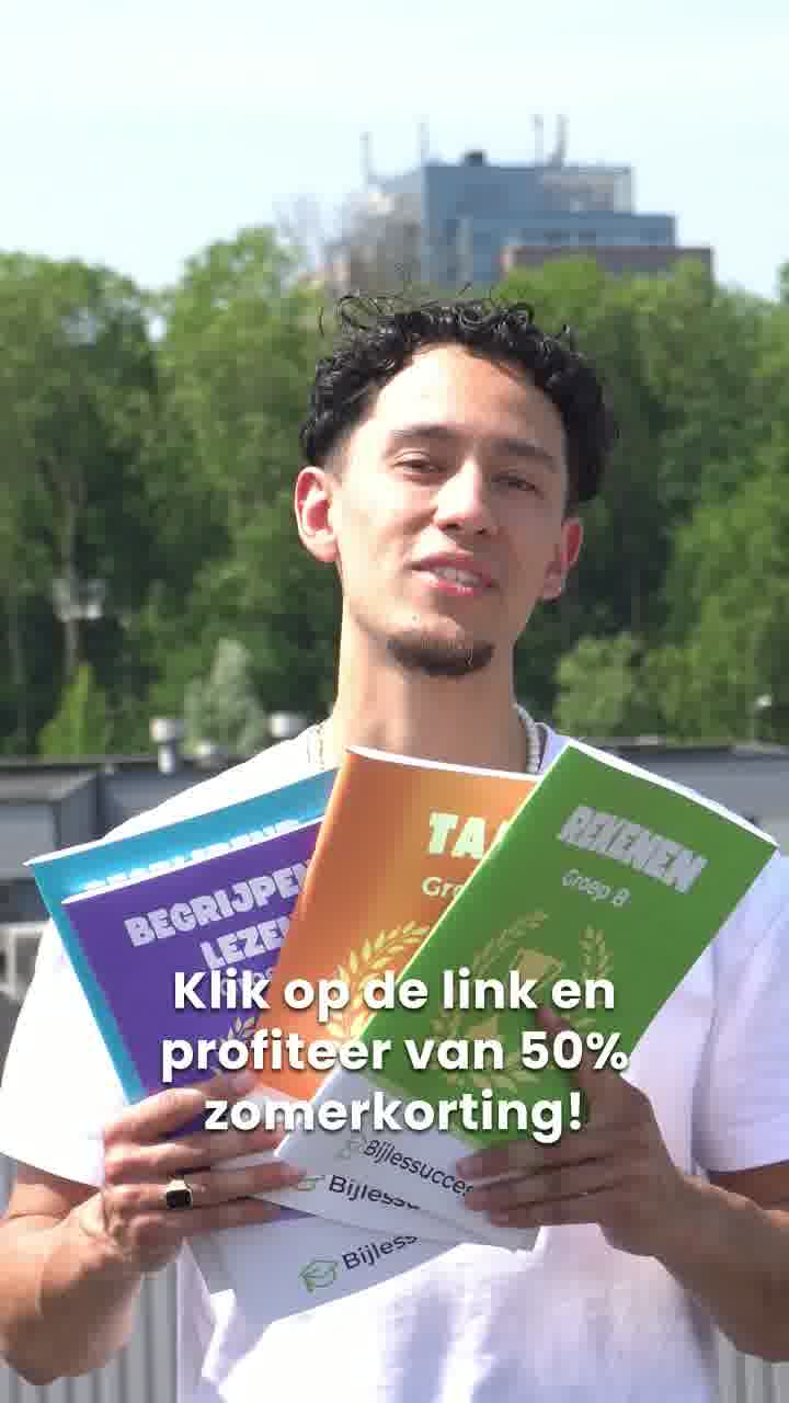 ALLEEN OP DIT MOMENT 50% BACK TO SCHOOL KORTING OP ALLE OEFENBOEKEN GROEP 3 T/M 8