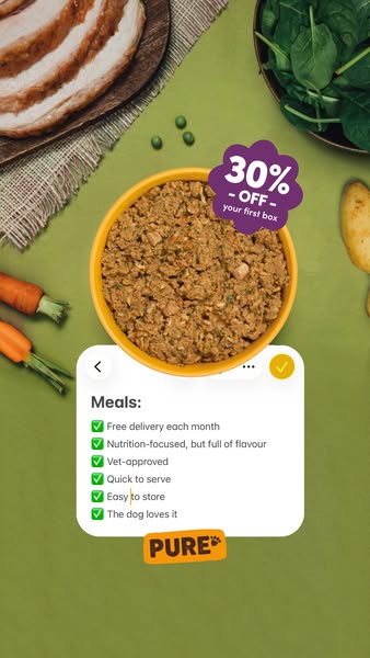 30% off your first Pure box