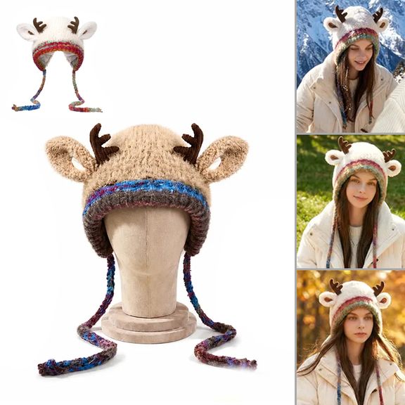 Original design Festive Christmas Antler Hat