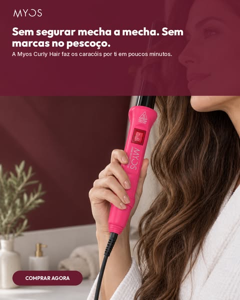 Sem pinça. Sem marcas.