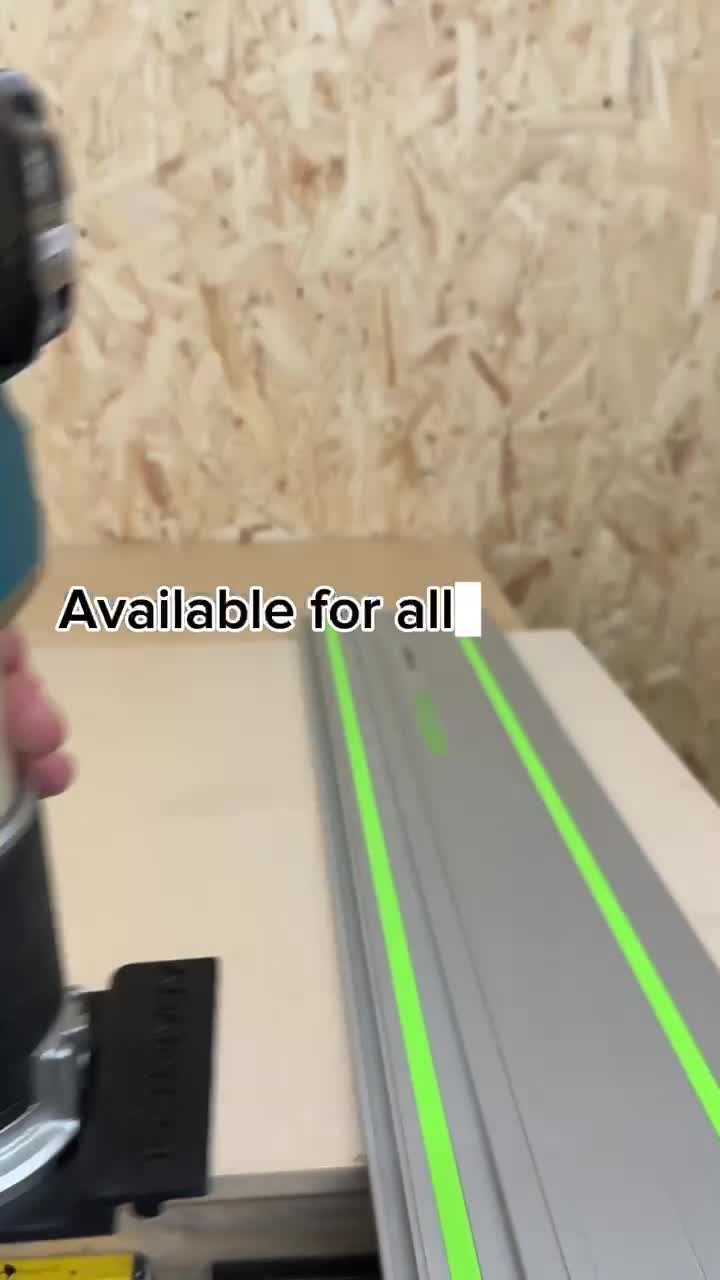 Use Any Trimmer on Any Guide Rail