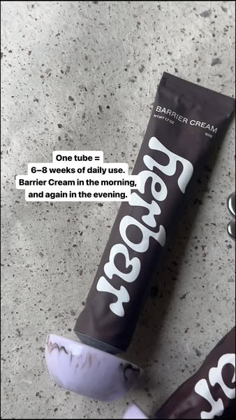 One tube. 6–8 weeks.