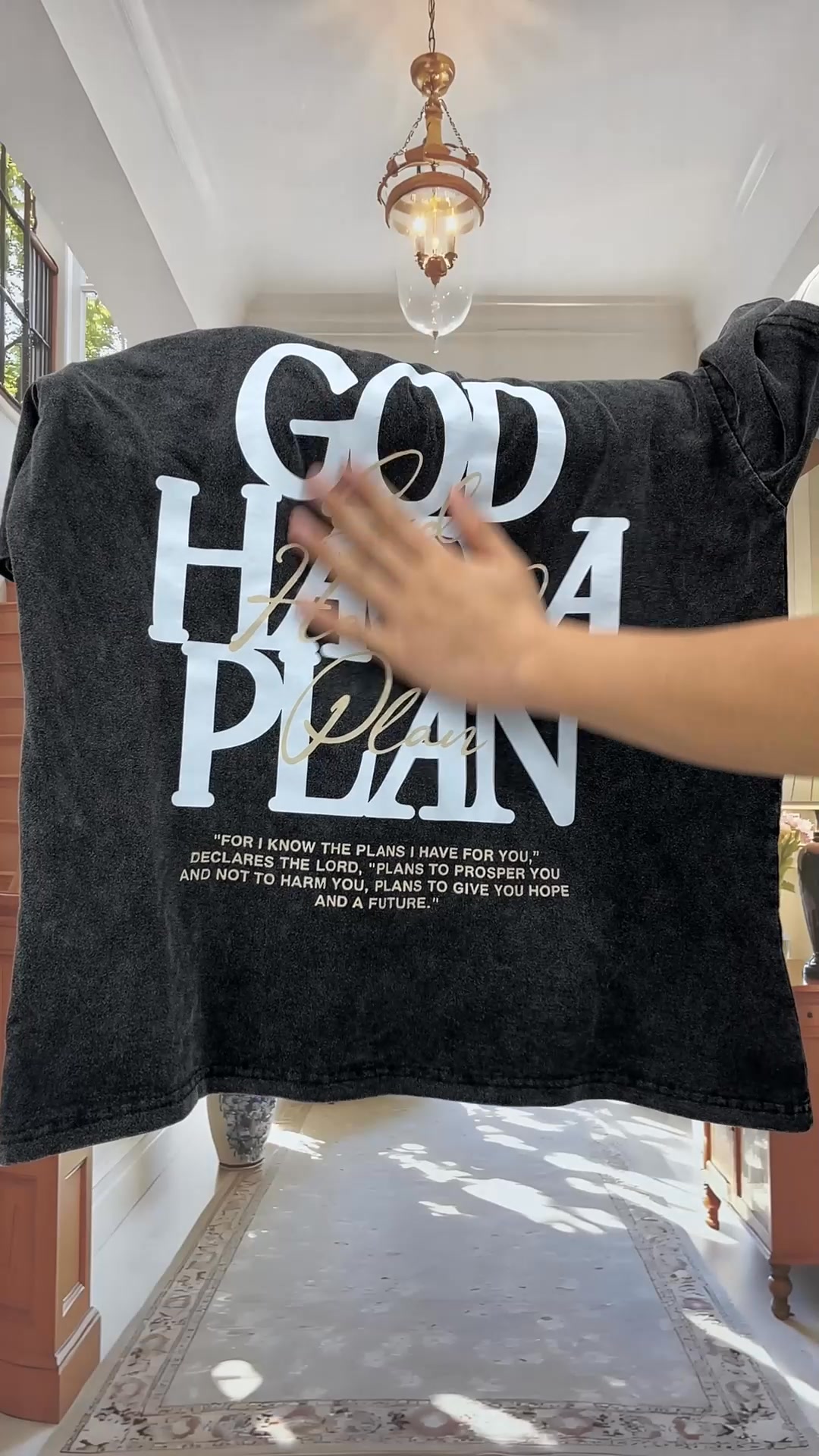 Washed vintage, faith on full display