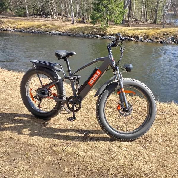 Abverkauf - Vakole CO26 vollgefedertes E-Mountainbike