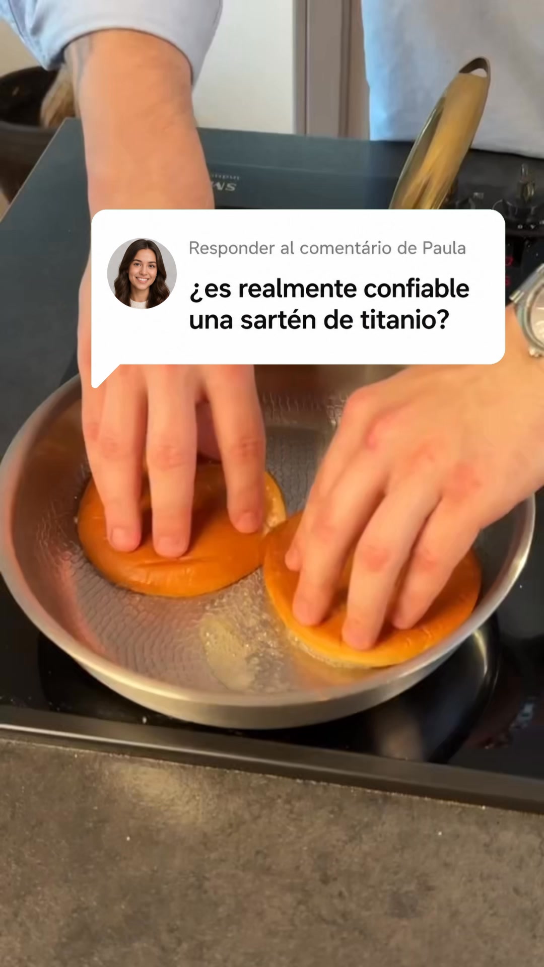La Única Sartén de Titanio Puro No Tóxica