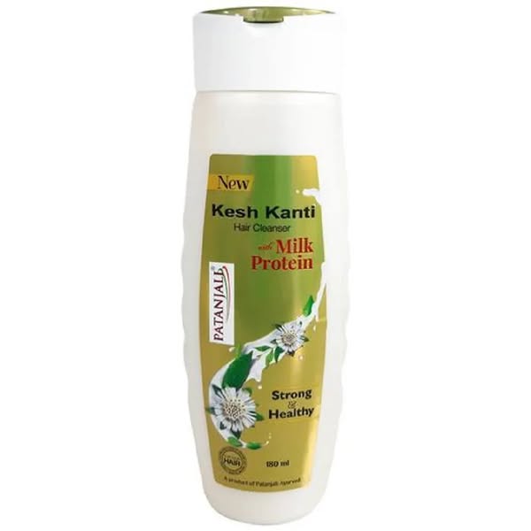Patanjali Kesh Kanti - Milk Protein Hair Cleanser-Pack Size-180 ml$3.94