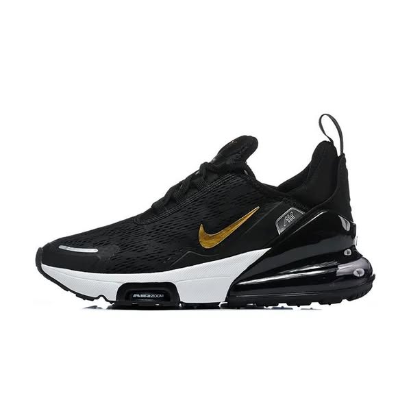 Men's Sneakers & Athletic Shoes Black White Gold-6.5