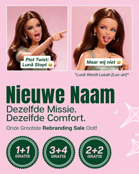 Rebranding sale: op = op