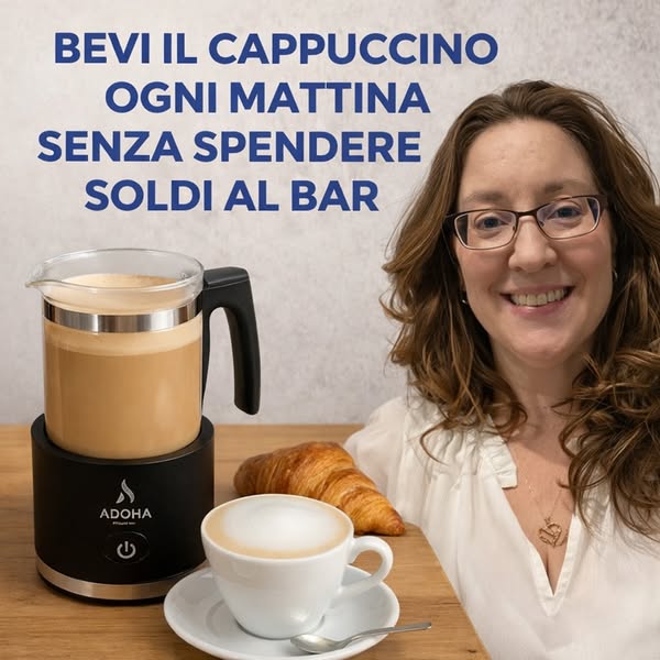 CAPPUCCINO CALDO, CREMOSO E PERFETTO