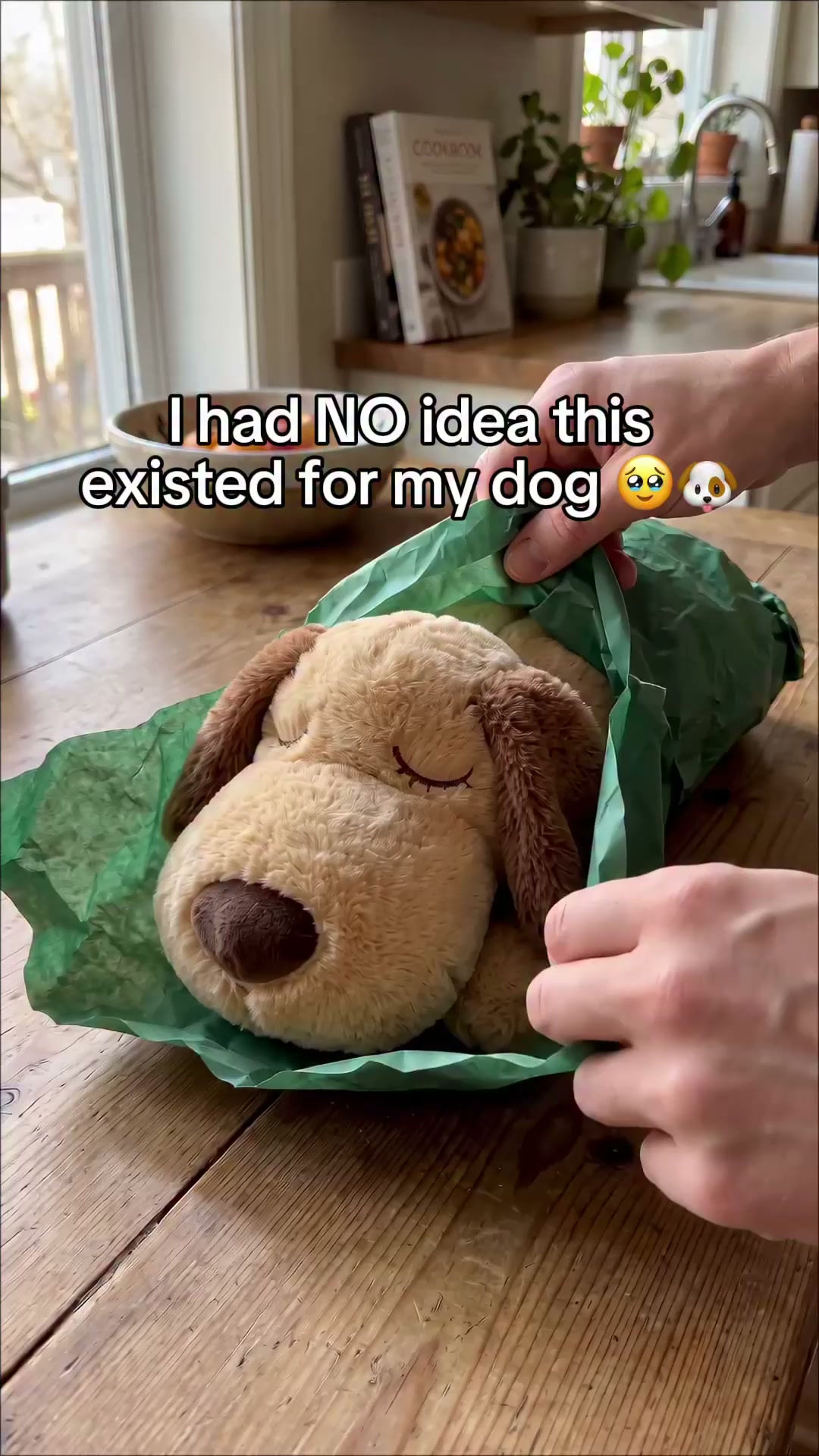 Roseva™ Heartbeat Pup – The plush that calms your dog's anxiety