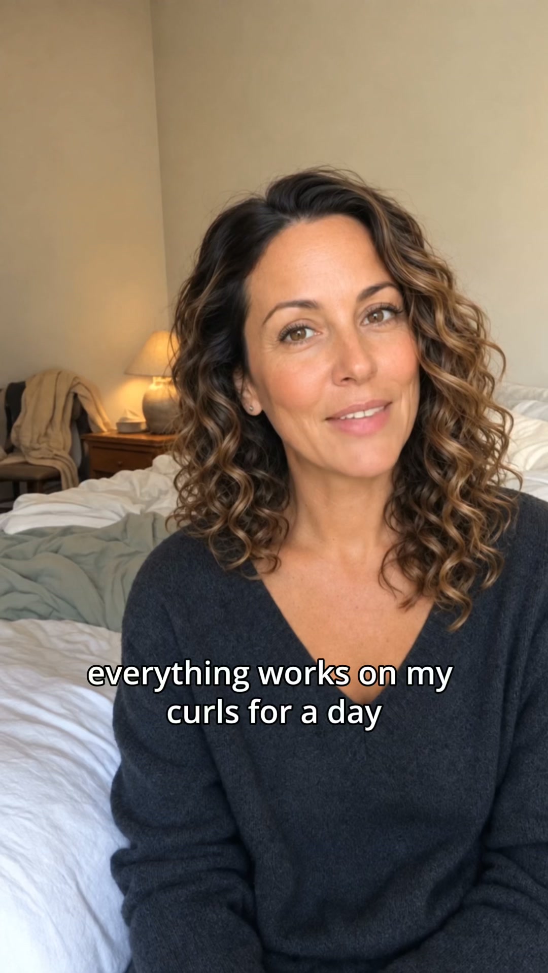 One Capsule. Curls Back.