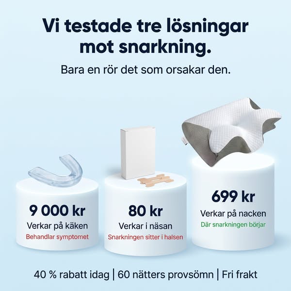 Hur slutar man snarka?