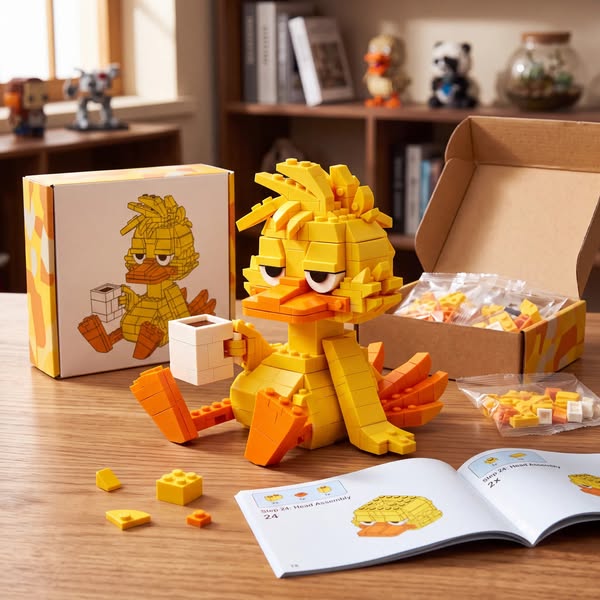 Tired Coffee Duck Building Set