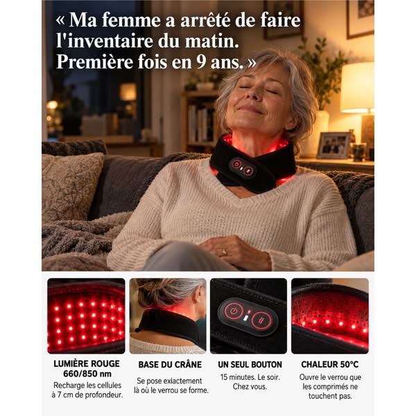 Elle a arrêté de me demander de lui presser la nuque le soir.