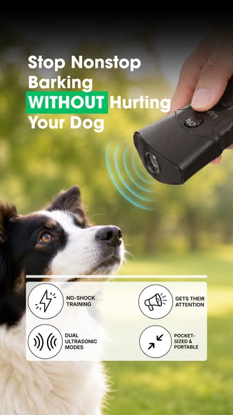 A gentle and effective approach to barking
