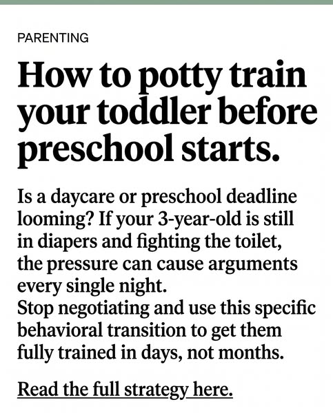 Potty Training Without the Pain