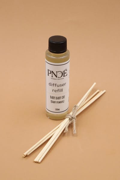 Pnoé 'Fill Me Up' Scent Diffuser Refill Bottle 100ml + Sticks