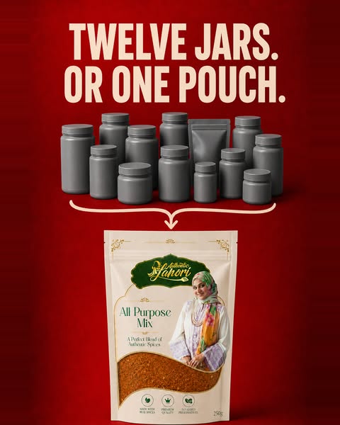 Twelve jars, or one pouch