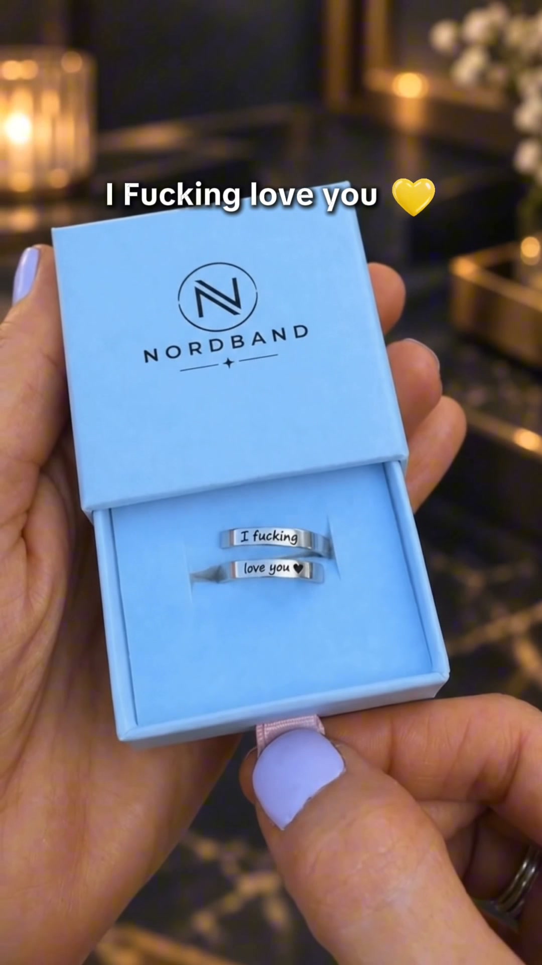 I Fcking Love You Ring