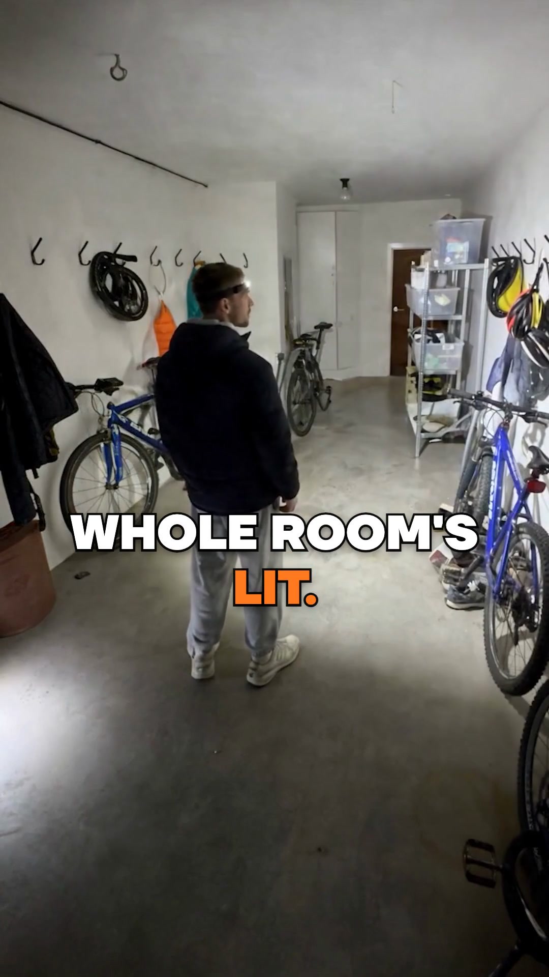 Light the whole room, not a circle