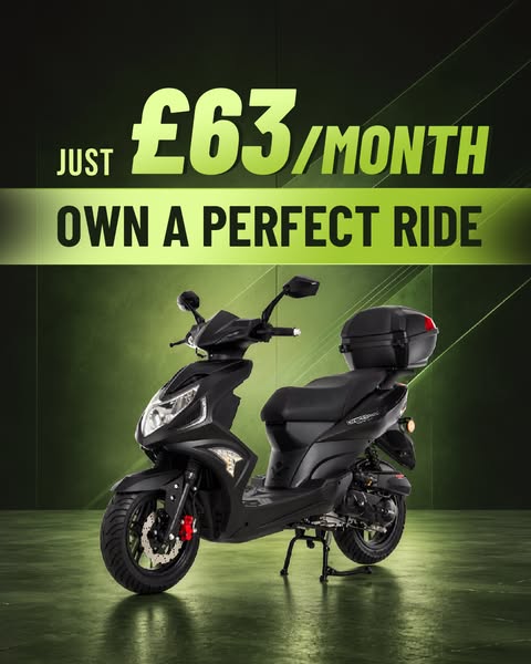 Own a Scooter from Just £63/Month